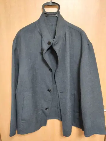 LIDNM 그레이 버튼 자켓