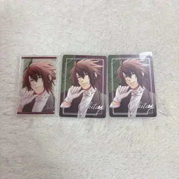 박앵귀 오키타 소지 아크릴 카드 파카 세트