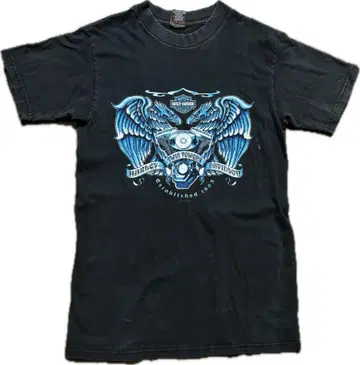 할리데이비슨 블랙 티셔츠