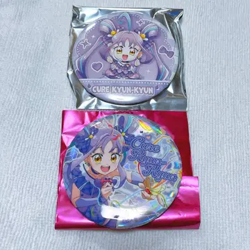 너와 아이돌 프리큐어 드림 스테이지 캔뱃지 큐어큐어