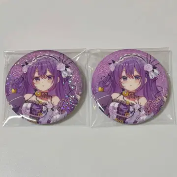 주문토끼 아틀레 아키하바라 캔뱃지 2점 (노멀, 홀로 레어) 리제