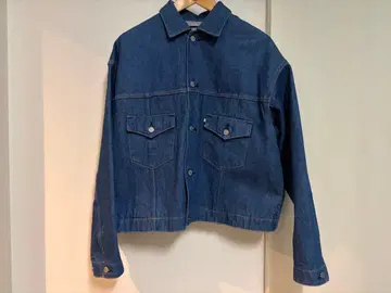 허리 오버롤즈 857b 데님 자켓 사이즈 F 타입