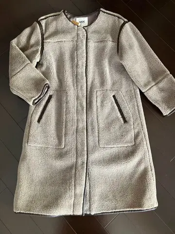 OZOC 보아 롱 코트 미사용 새상품 S 사이즈