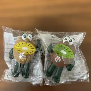 제스프리 키위 브라더스 피규어 2025 골드 그린 2개 세트