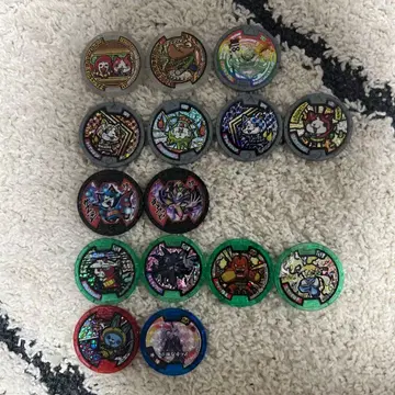 요괴워치 요괴 메달 15개 세트