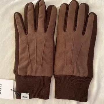 TAKEO KIKUCHI 브라운 장갑