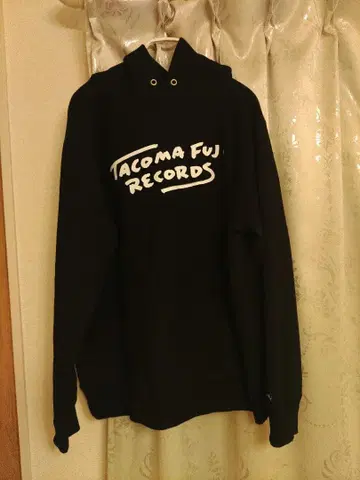 TACOMA FUJI RECORDS 후드티 XL 블랙