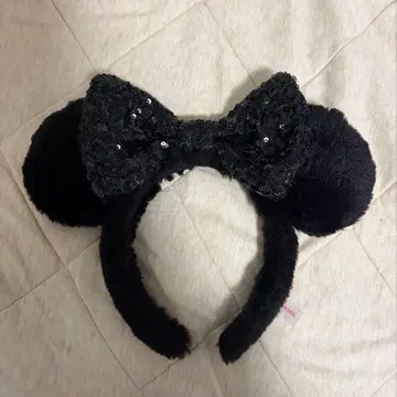 디즈니 미니 머리띠 겨울 블랙