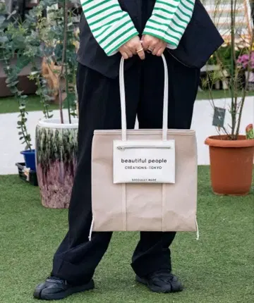 beautiful people 토트백