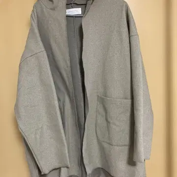 후드 부착 코트