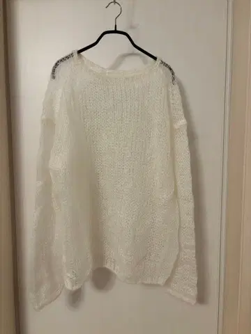 BEAUTY&YOUTH 모헤어 블렌드 루즈 니트 풀오버