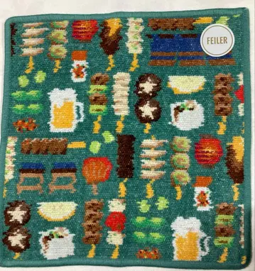 [ 새상품 ] 페이 라브라리 토리아에즈 맥주로! 손수건