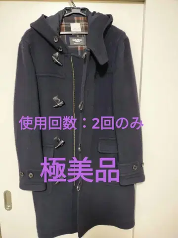 다케오 키쿠치 더플 코트 네이비 사이즈 L