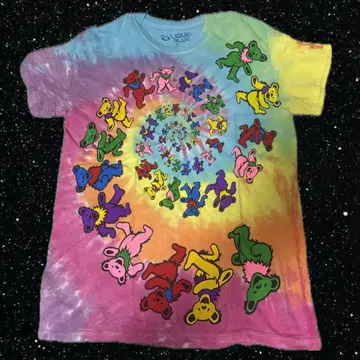 Liquid Blue 그레이트풀 데드 타이 다이 T셔츠 S