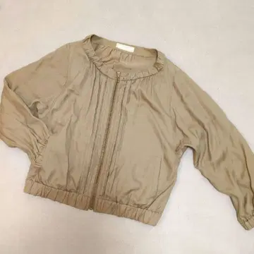 anySiS 애니시스 노카라 자켓 베이지 집업 M