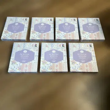 ACRYLIC STAND 스위트 코지 타임 7개 세트