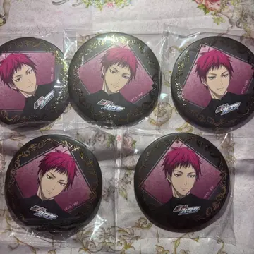 쿠로코의 농구 나카가이 코교 캔뱃지 19점 아카시 세이쥬로