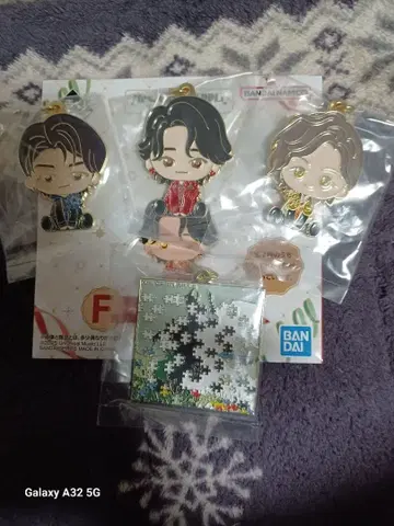 미세스 그린애플 제일복권 F상 메탈 참 3종 세트