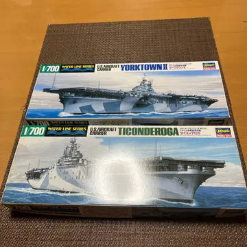 1/700 Yorktown II & Ticonderoga 프라모델
