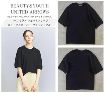 BEAUTY&YOUTH UNITED ARROWS 블랙 니트