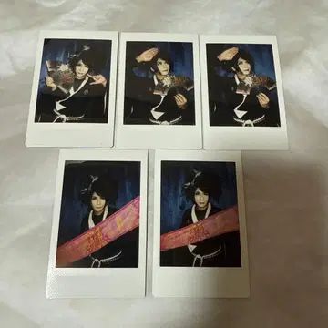 키류 잇쇼키비요 아카츠키카스이게츠 의상 폴라로이드 5장 세트