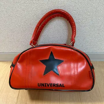 레트로 UNIVERSAL 오렌지 핸드백