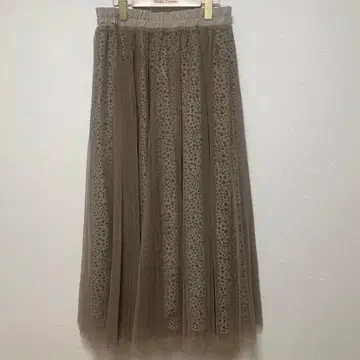 도트 무늬 튤 리버서블