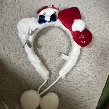 유니버셜 머리띠 키티 크리스마스