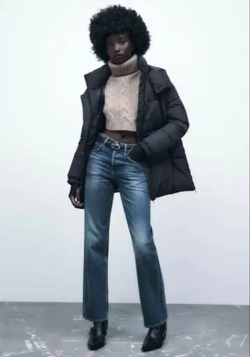 퍼프 다운 자켓 Zara