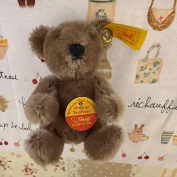 Steiff 오리지널 테디 베어 소형 브라운