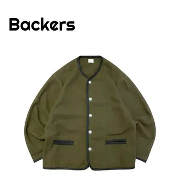 [ 새상품급 ] Backers 바커스 파이핑 울 가디건 KHA