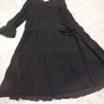 블랙 긴팔 원피스 시스루 원피스 블랙 롱 원피스 긴팔 3XL