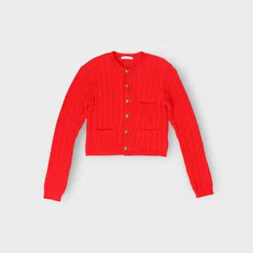 MACPHEE [ 하이브리드 코튼 케이블 크루넥 가디건 ]