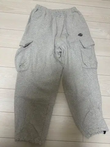 케보즈 keboz 그레이 맨투맨 카고 팬츠