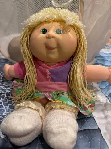 Cabbage Patch Kids 플라워 프린트 인형