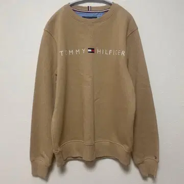 TOMMY HILFIGER 베이지 맨투맨