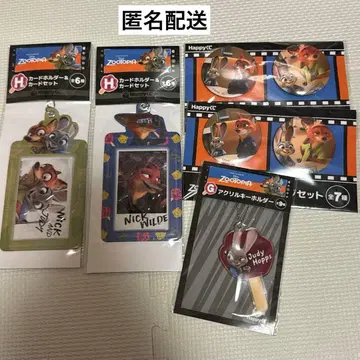 주토피아 happy 복권 5세트 닉 주디