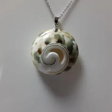 야광패 [ 원형//물결무늬 ] 펜던트.