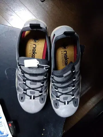 Rieker 아웃도어 신발 그레이