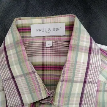 폴앤조 PAUL&JOE 체크 무늬 긴팔 셔츠