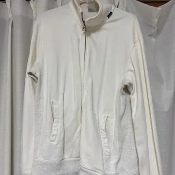 AVIREX 화이트 집업 자켓