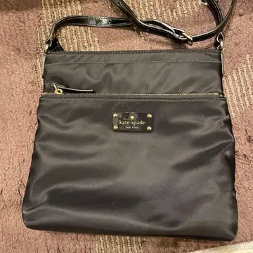 kate spade 나일론 숄더백 블랙