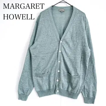 마가렛호웰 린넨 100% 린넨 가디건 (L) 그린 긴팔