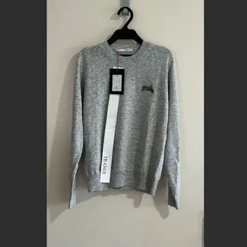 [ 미사용 새상품 ] TRANOI. 니트 풀오버 그레이