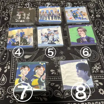 BTS 한국 생산자 신 메모장 소