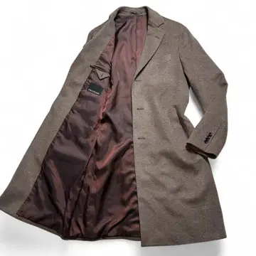 [ 새상품급 ] ONLY PREMIO 캐시미어 100% 체스터 코트 48