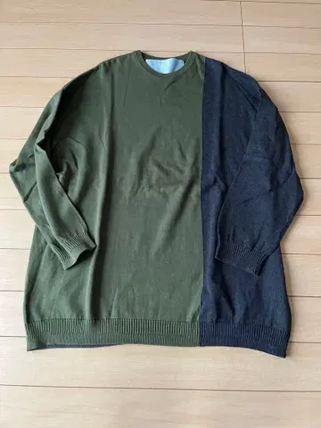 두르카마라 바이컬러 니트