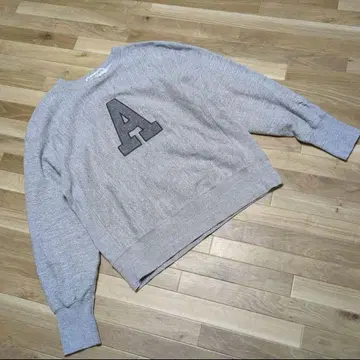 아메리카나 리버스 위브 크루넥 맨투맨 트레이닝복 L 로고 [ A ]