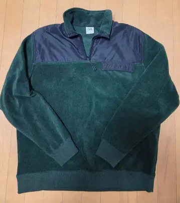 ZARA 다크 그린 플리스 자켓 L