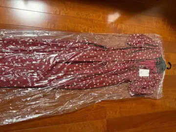 Rosy luce 빨간색 꽃무늬 원피스 M 사이즈